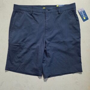 Jack Nicklaus Mens Classic Navy Golf Shorts Sun Protection Stretch Size 36 NWT